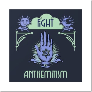 Fight Antisemitism Posters and Art